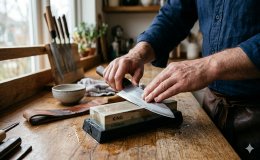 Kusursuz kesim için kurban bayramı bıçak bileme hazırlığı 2026